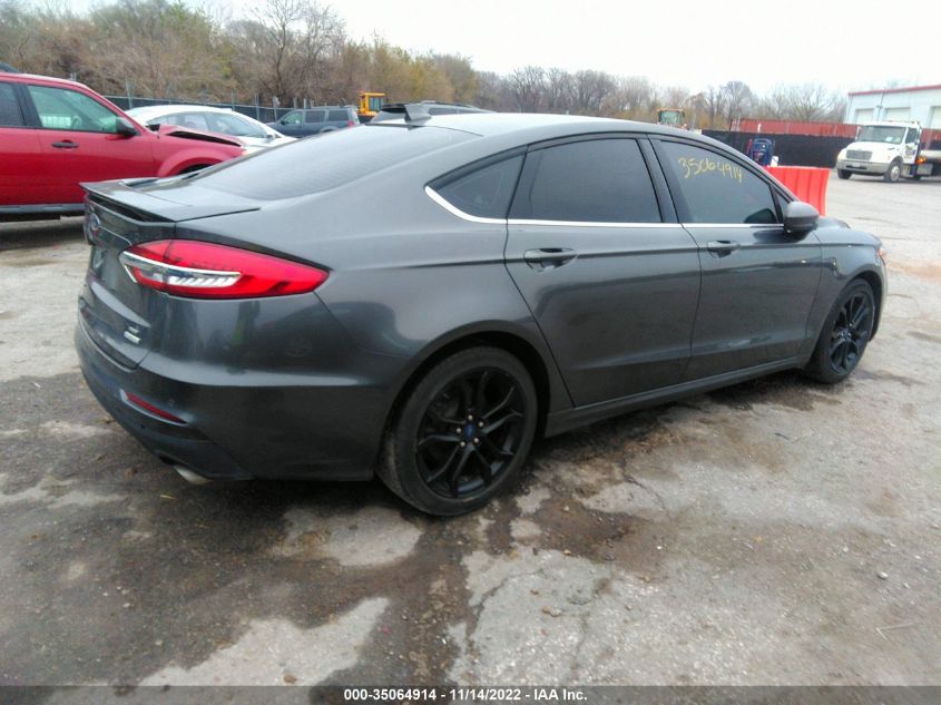 2020 FORD FUSION SE VIN: 3FA6P0HD3LR169551