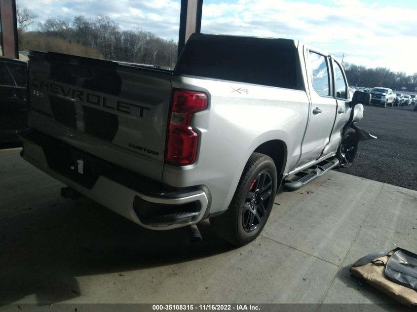 2021 CHEVROLET SILVERADO 1500 CUSTOM VIN: 1GCPYBEK8MZ351382