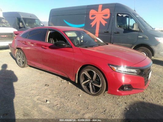 2022 HONDA ACCORD SEDAN SPORT SE VIN: 1HGCV1F47NA026810