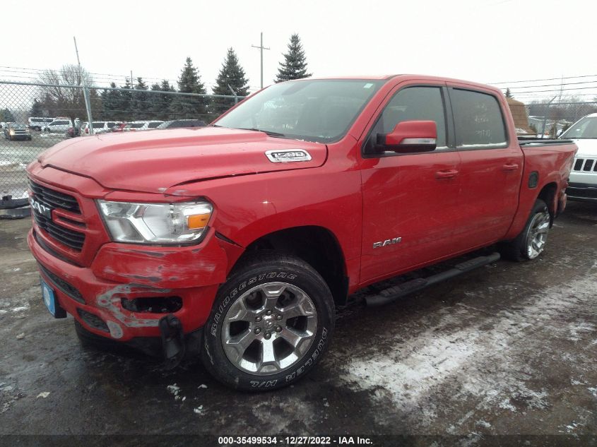 2021 RAM 1500 BIG HORN VIN: 1C6SRFFT5MN777731