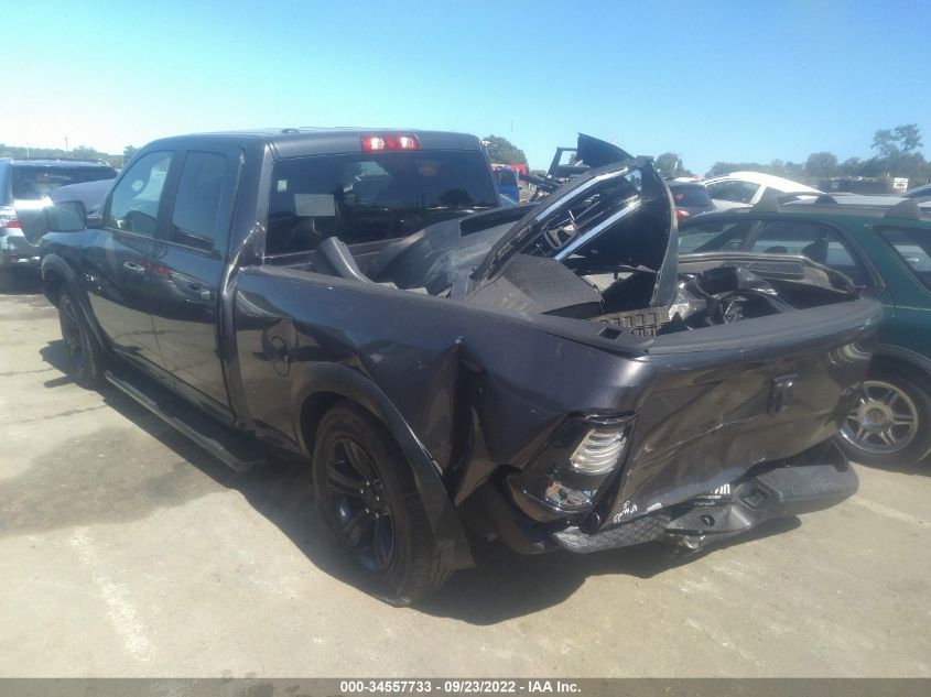 2022 RAM 1500 CLASSIC WARLOCK VIN: 1C6RR7GGXNS226817