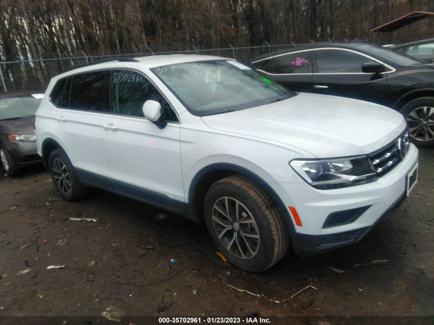 2021 VOLKSWAGEN TIGUAN SE/SE R-LINE BLACK/SEL VIN: 3VV2B7AX5MM153338
