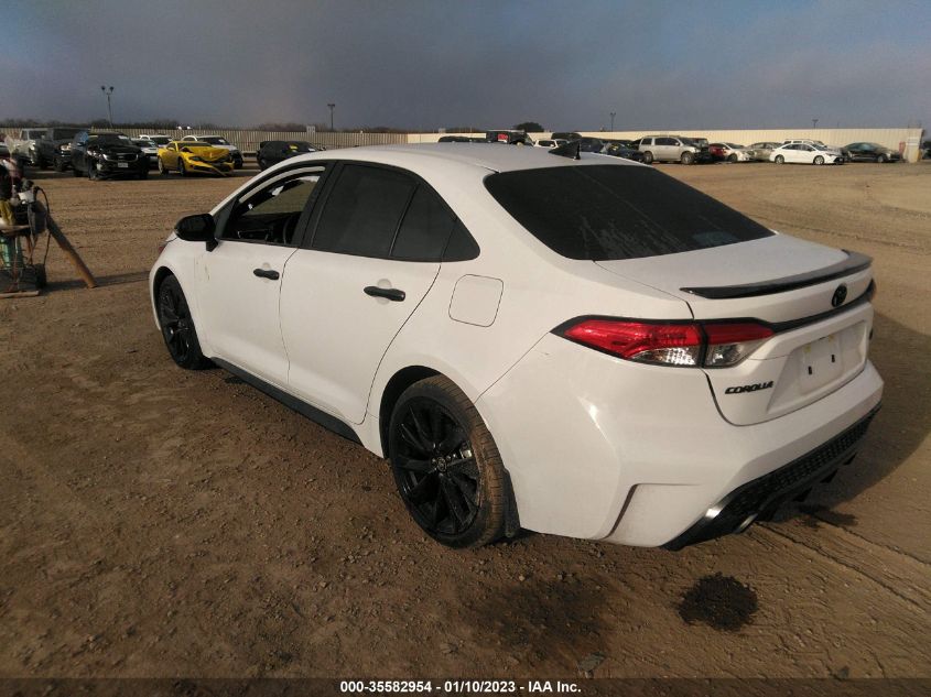 2022 TOYOTA COROLLA SE/SE NIGHTSHADE/APEX SE VIN: 5YFS4MCE6NP133015