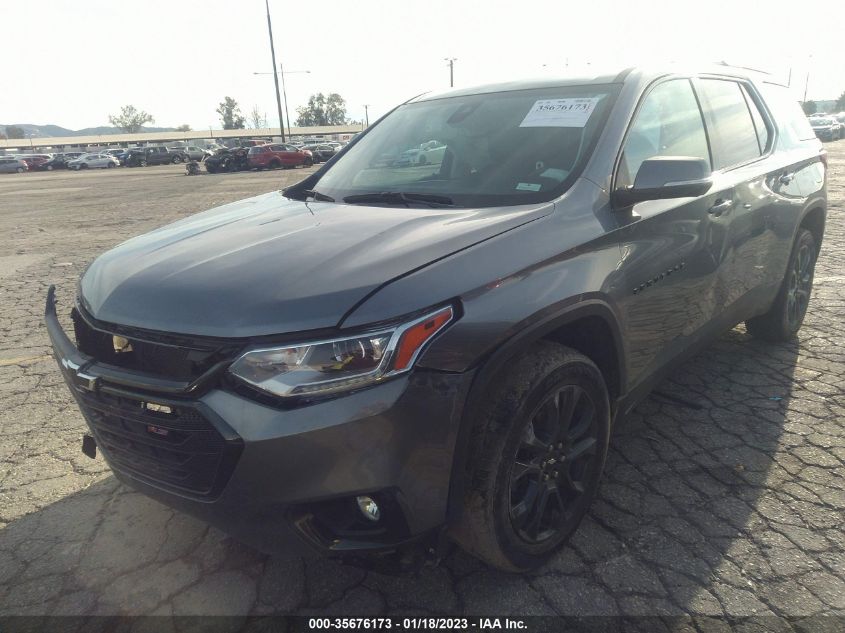 2021 CHEVROLET TRAVERSE RS VIN: 1GNERJKW2MJ135278