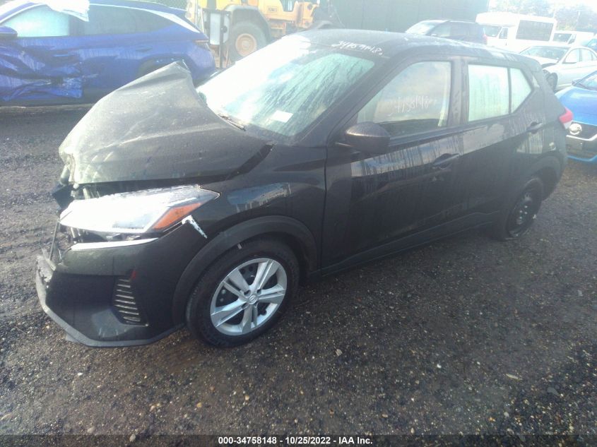 2022 NISSAN KICKS S VIN: 3N1CP5BV3NL507518