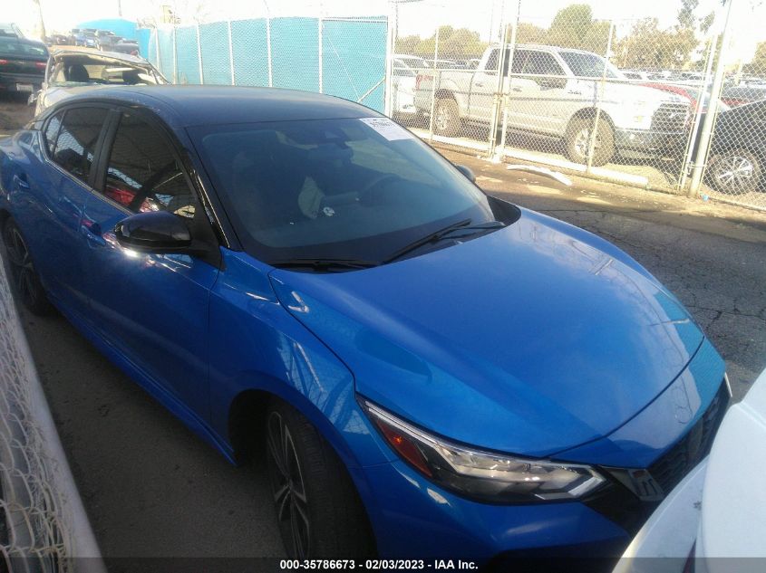 2021 NISSAN SENTRA SR VIN: 3N1AB8DV6MY246763