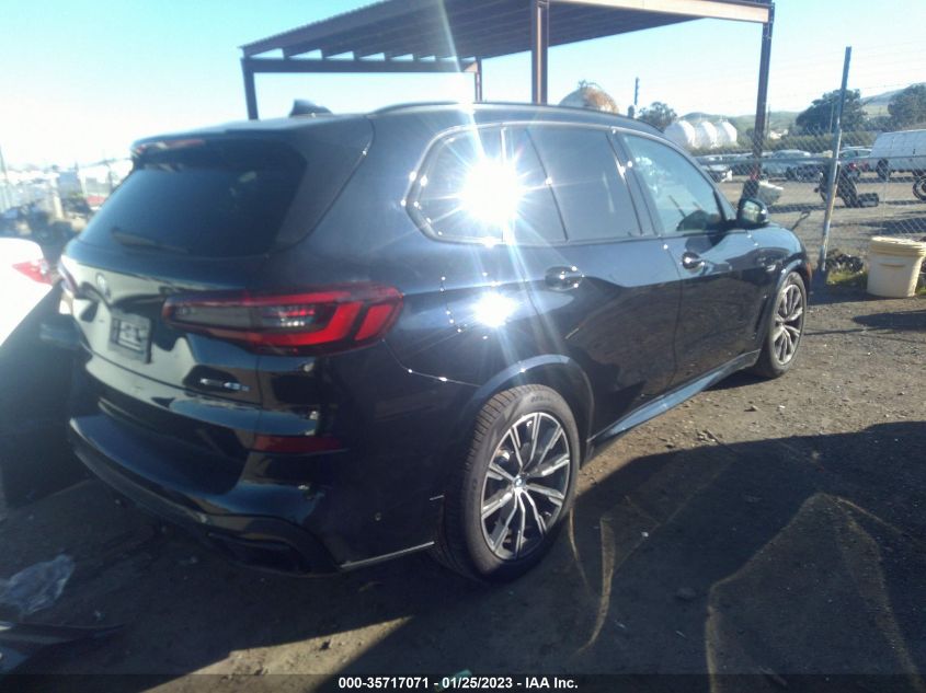 2022 BMW X5 XDRIVE45E VIN: 5UXTA6C01N9M43669