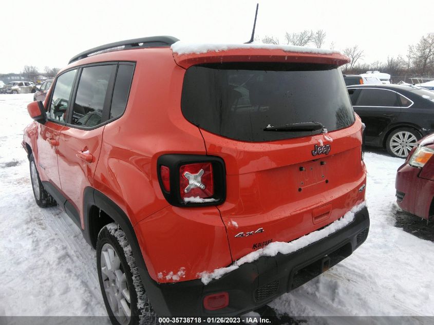 2021 JEEP RENEGADE LATITUDE VIN: ZACNJDBB7MPN31122