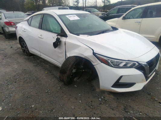 2022 NISSAN SENTRA SV VIN: 3N1AB8CVXNY285214