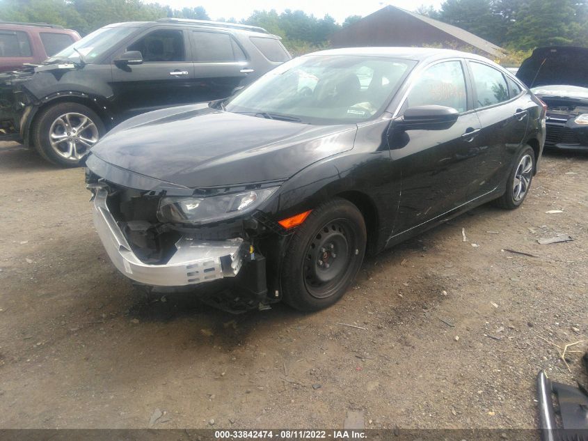 2021 HONDA CIVIC SEDAN LX VIN: 2HGFC2F65MH525678