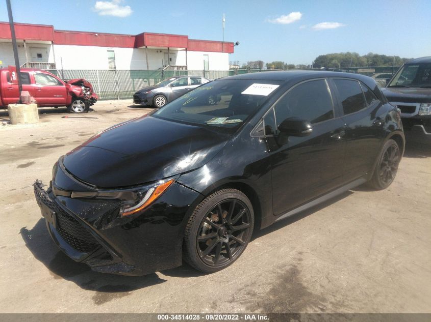 2021 TOYOTA COROLLA HATCHBACK SE/XSE/NIGHTSHADE VIN: JTND4MBE0M3121651