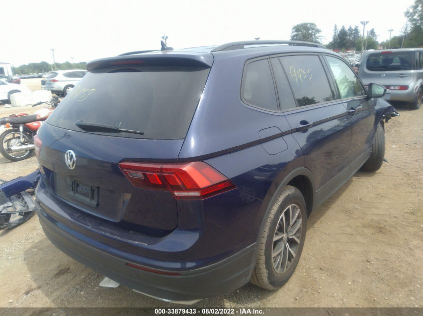 2021 VOLKSWAGEN TIGUAN S VIN: 3VV1B7AX1MM036786