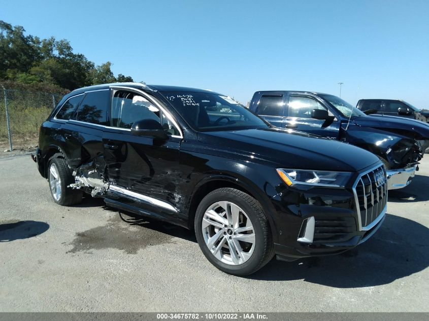 2021 AUDI Q7 PREMIUM PLUS VIN: WA1LJAF73MD035015