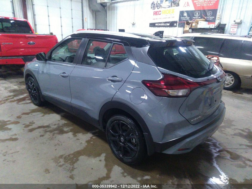 2022 NISSAN KICKS SV VIN: 3N1CP5CV4NL490842