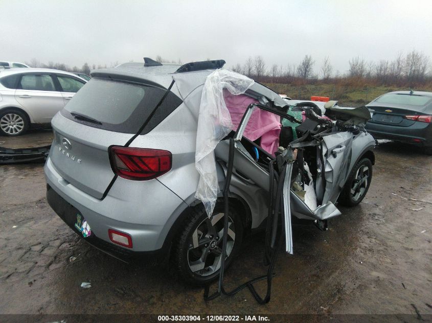 2021 HYUNDAI VENUE SEL VIN: KMHRC8A36MU093106