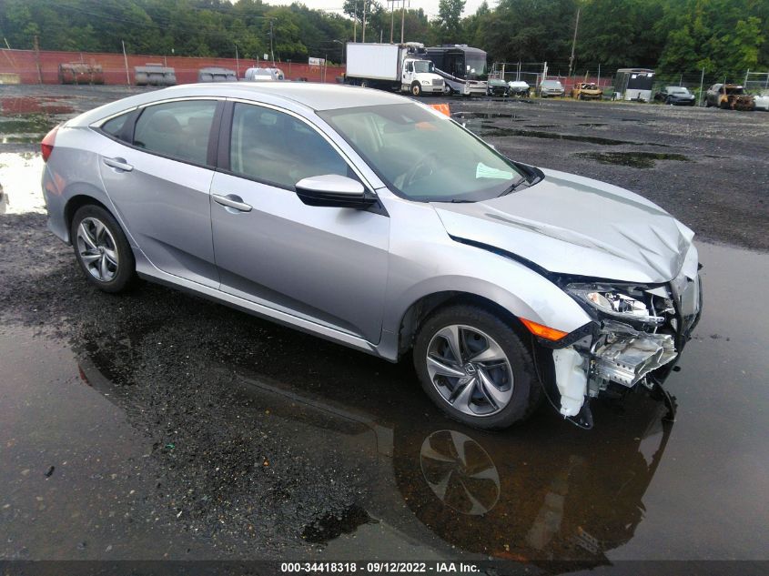 2020 HONDA CIVIC SEDAN LX VIN: 2HGFC2F65LH550112