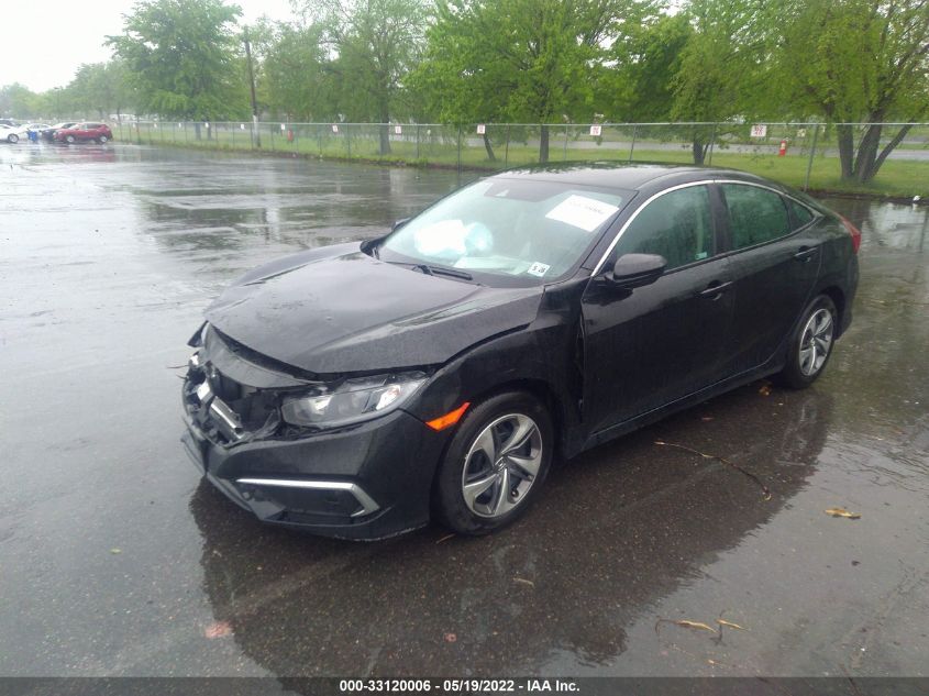 2021 HONDA CIVIC SEDAN LX VIN: 2HGFC2F69MH541575