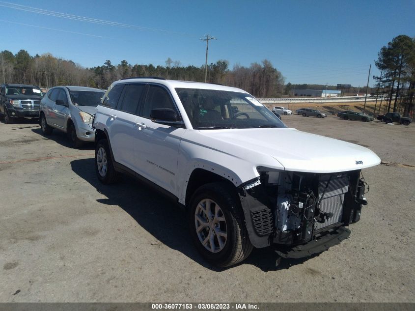 2022 JEEP GRAND CHEROKEE LIMITED VIN: 1C4RJHBG1N8577996