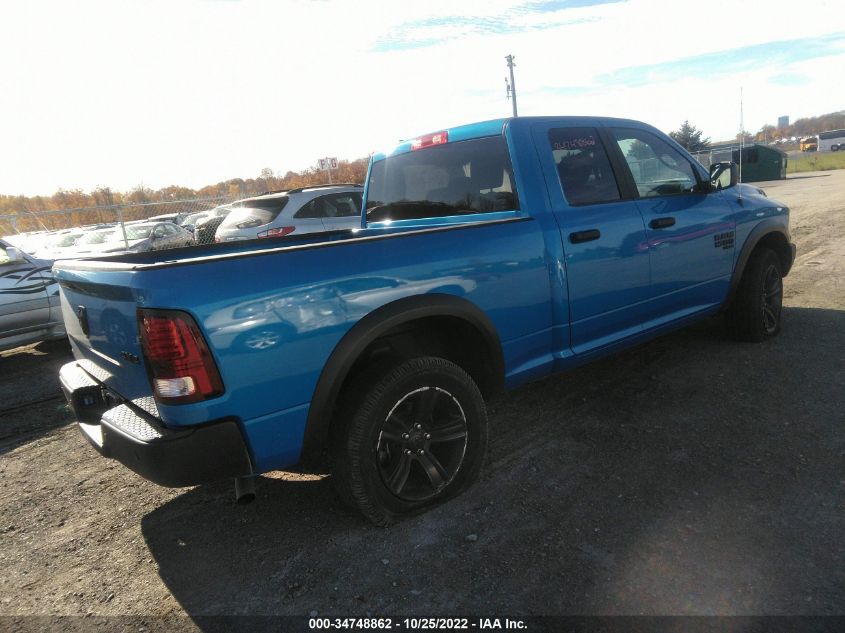 2021 RAM 1500 CLASSIC WARLOCK VIN: 1C6RR7GG8MS560357