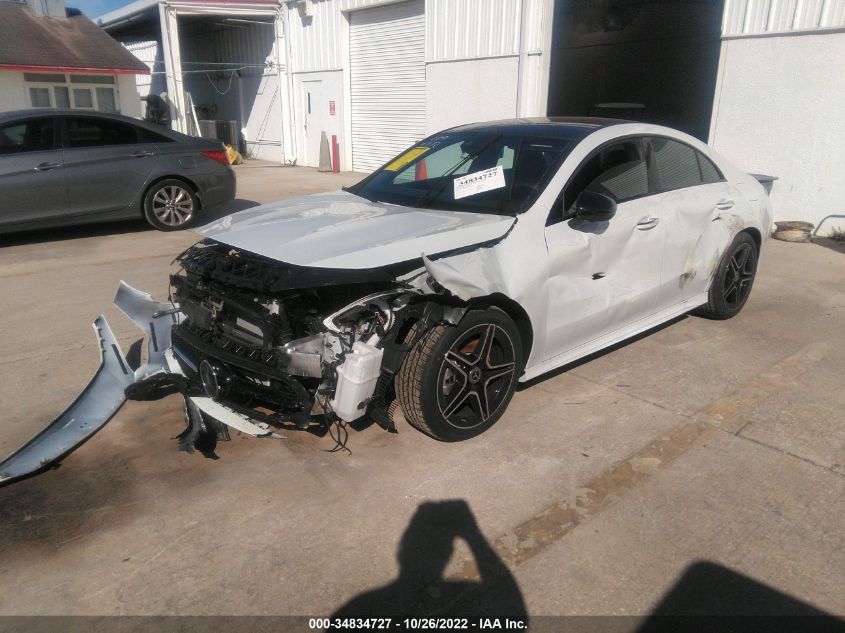 2022 MERCEDES-BENZ CLA CLA 250 VIN: W1K5J4GB3NN299517