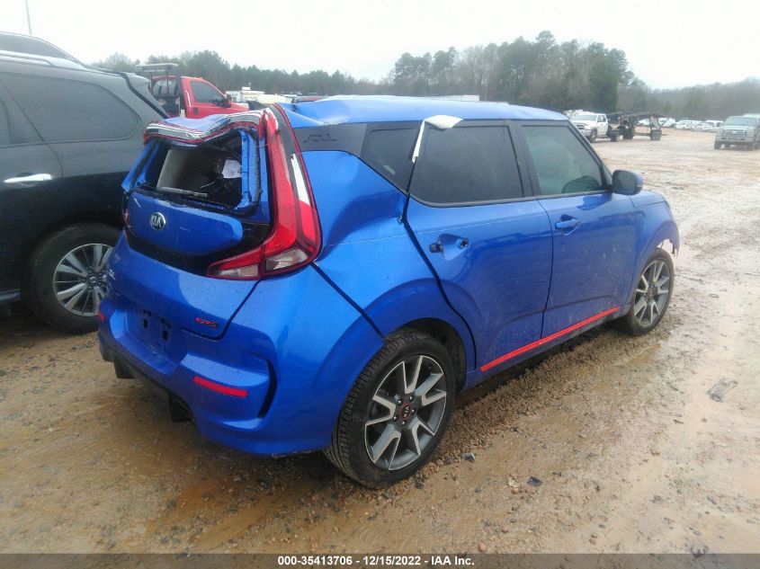2021 KIA SOUL GT-LINE VIN: KNDJ63AUXM7766613