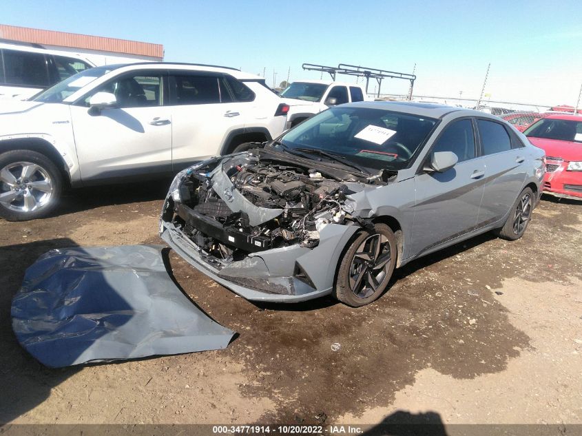 2022 HYUNDAI ELANTRA SEL VIN: KMHLN4AGXNU303025