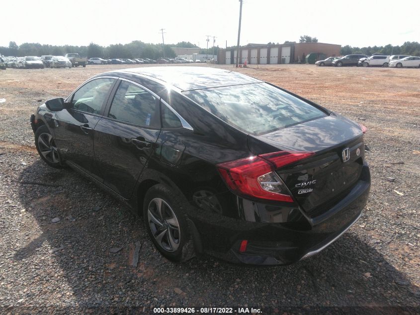 2021 HONDA CIVIC SEDAN LX VIN: 2HGFC2F6XMH526938