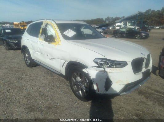 2022 BMW X3 XDRIVE30I VIN: 5UX53DP03N9K87510