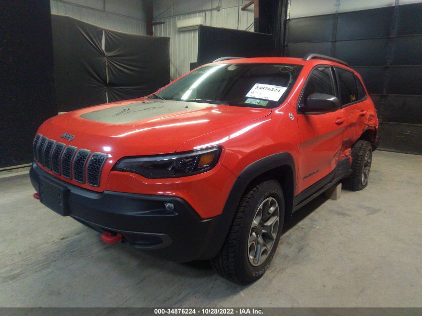 2021 JEEP CHEROKEE TRAILHAWK VIN: 1C4PJMBX5MD216812