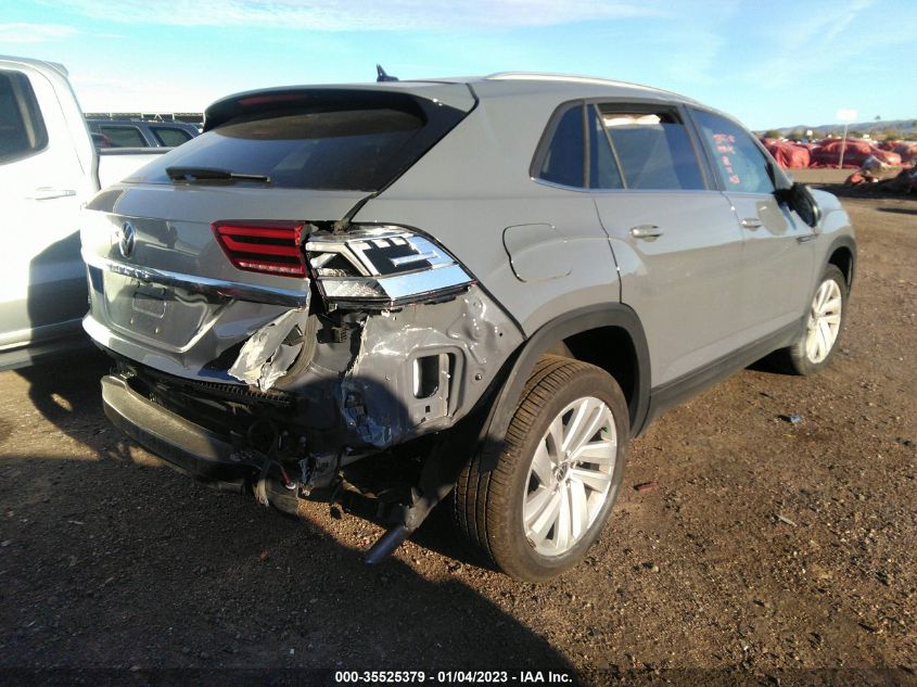 2021 VOLKSWAGEN ATLAS CROSS SPORT 3.6L V6 SE W/TECHNOLOGY VIN: 1V2JE2CA4MC241438