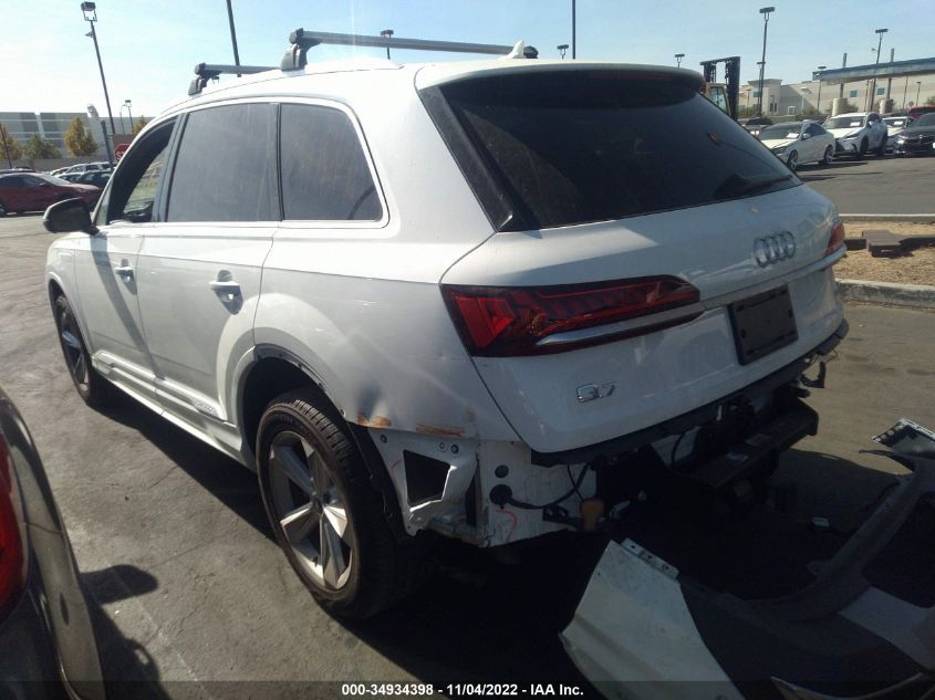 2022 AUDI Q7 PREMIUM PLUS VIN: WA1LJBF76ND001416