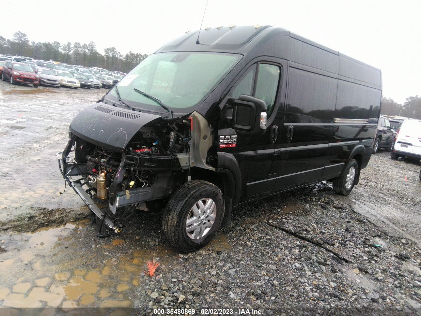 2021 RAM PROMASTER CARGO VAN VIN: 3C6LRVDG7ME533202