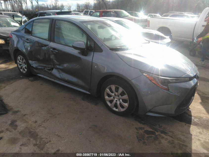 2022 TOYOTA COROLLA LE VIN: JTDEPMAE5NJ194609