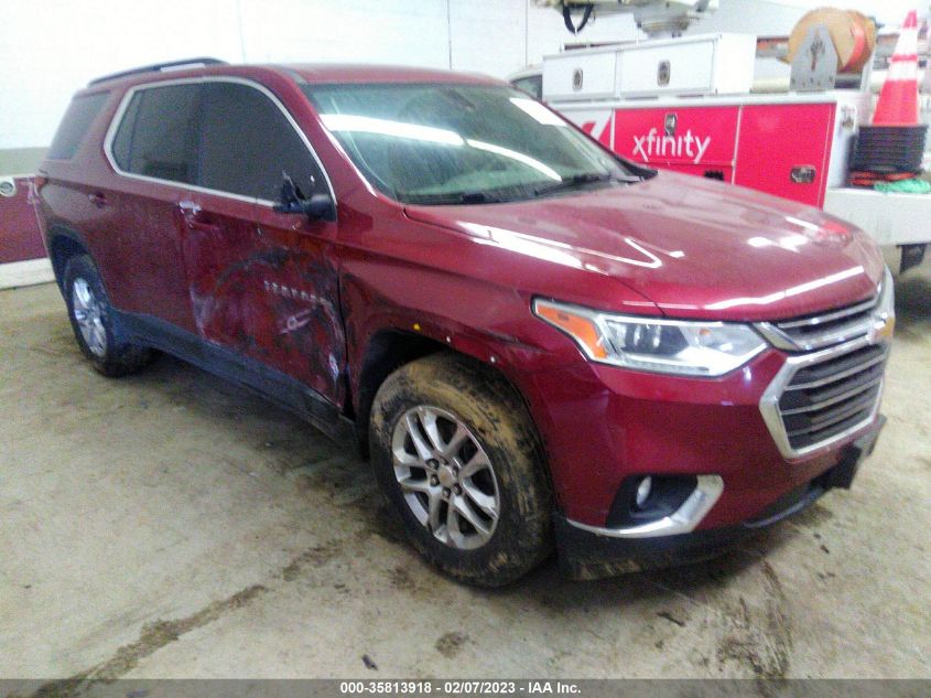 2021 CHEVROLET TRAVERSE LT CLOTH VIN: 1GNERGKWXMJ142840