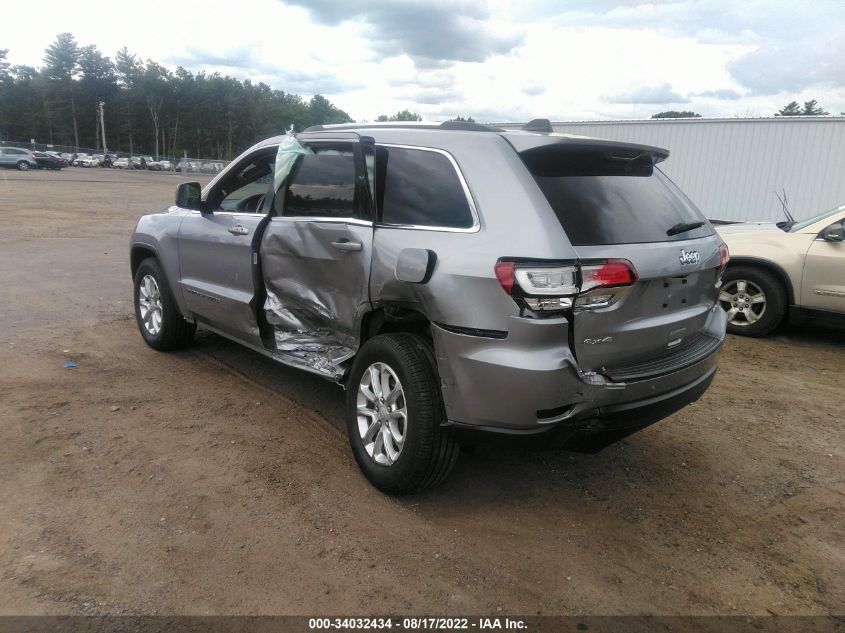2021 JEEP GRAND CHEROKEE LAREDO E VIN: 1C4RJFAG3MC607436