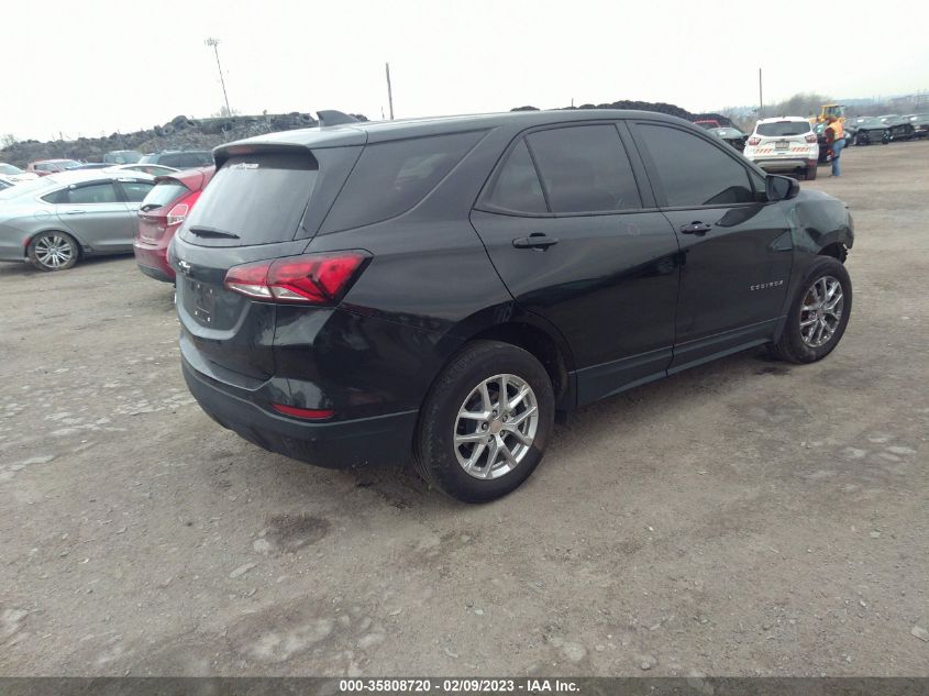 2022 CHEVROLET EQUINOX LS VIN: 2GNAXHEV0N6143264