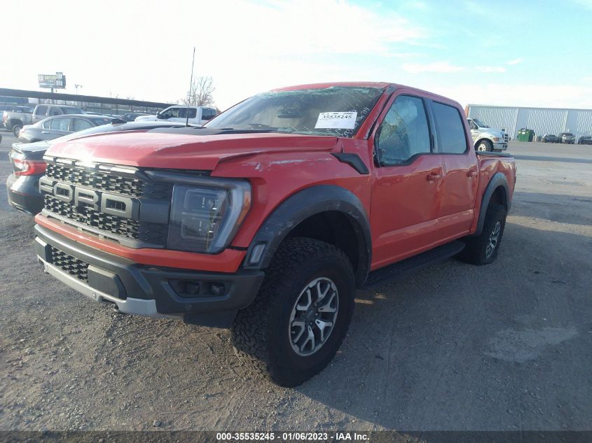 2022 FORD F-150 RAPTOR VIN: 1FTFW1RG1NFB53411