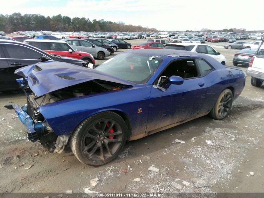 2021 DODGE CHALLENGER R/T SCAT PACK VIN: 2C3CDZFJ7MH641996