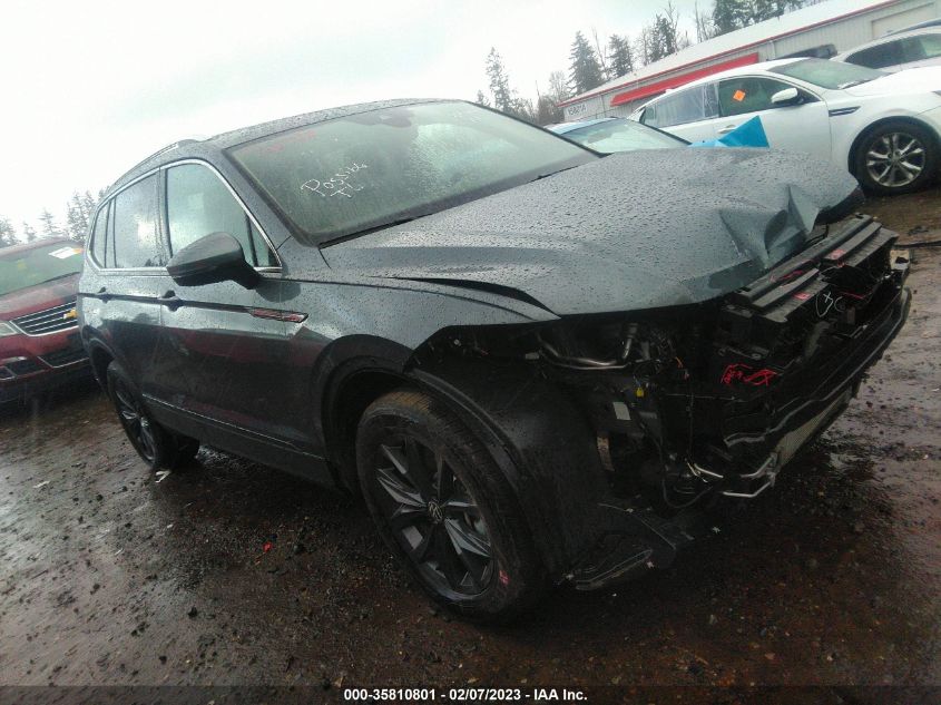 2022 VOLKSWAGEN TIGUAN SE VIN: 3VV2B7AXXNM072630