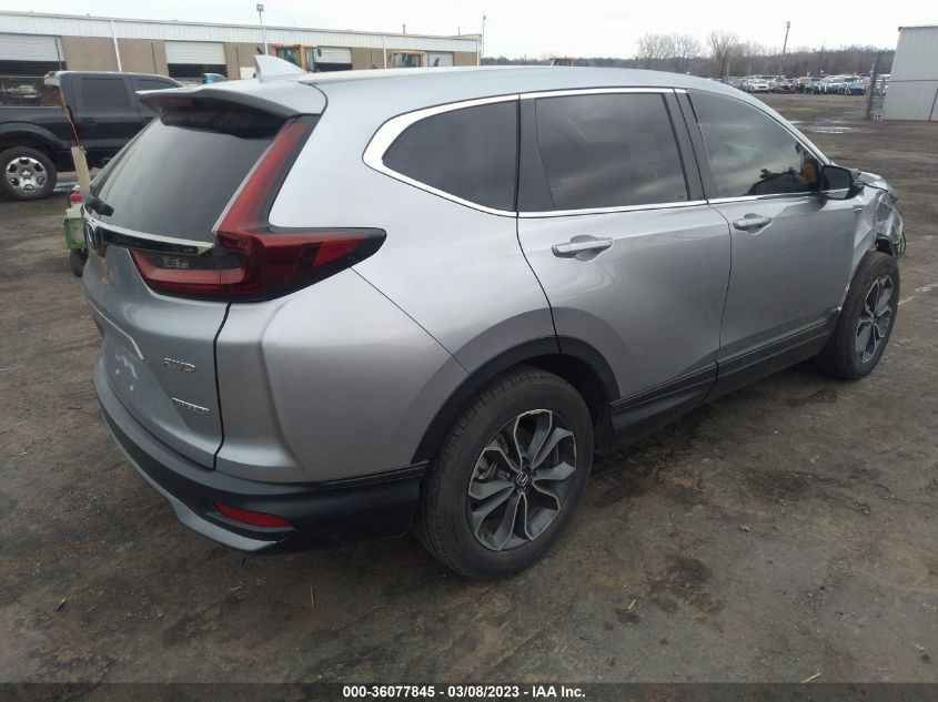 2022 HONDA CR-V HYBRID EX-L VIN: 5J6RT6H83NL018102