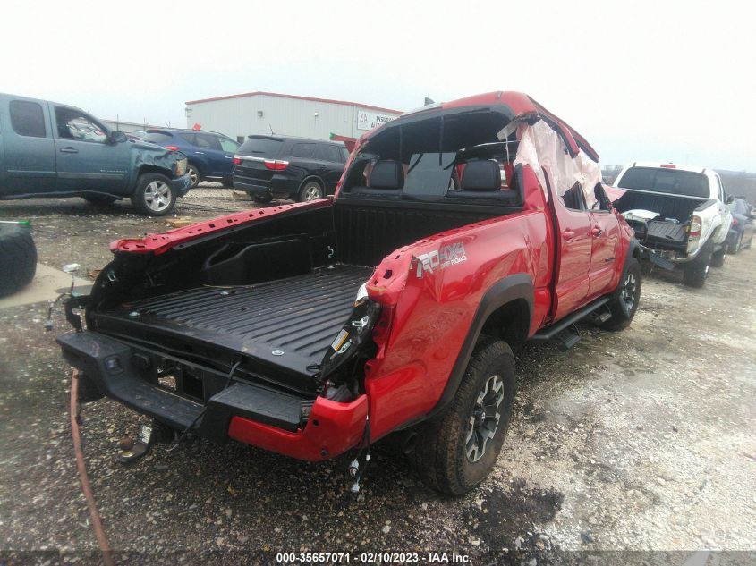 2022 TOYOTA TACOMA 4WD SR5/TRD SPORT VIN: 3TMDZ5BN4NM133846