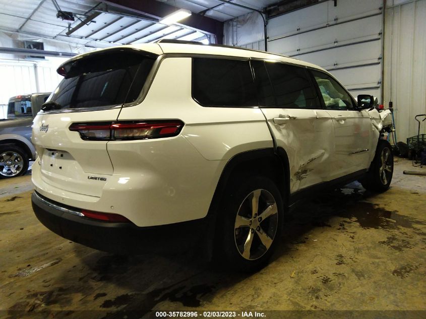 2022 JEEP GRAND CHEROKEE L LIMITED VIN: 1C4RJKBG0N8582572
