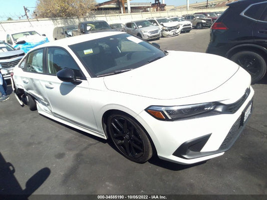 2022 HONDA CIVIC SEDAN SPORT VIN: 2HGFE2F58NH538881