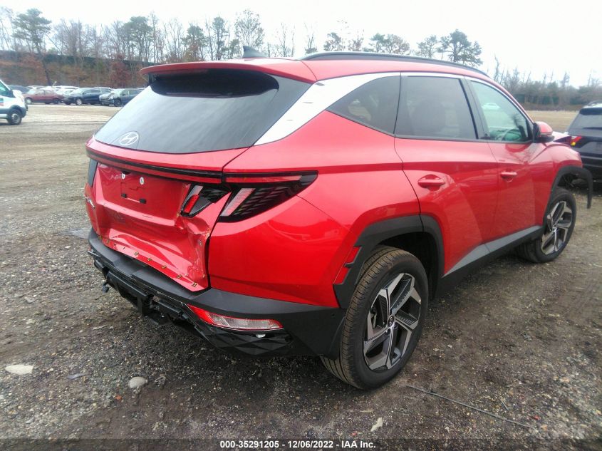 2022 HYUNDAI TUCSON LIMITED VIN: 5NMJECAE5NH139128