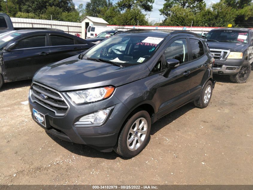 2021 FORD ECOSPORT SE VIN: MAJ3S2GE2MC453759