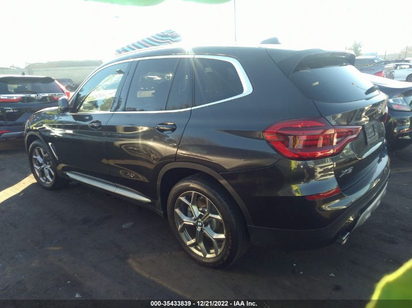 2020 BMW X3 XDRIVE30I VIN: 5UXTY5C02L9C45768