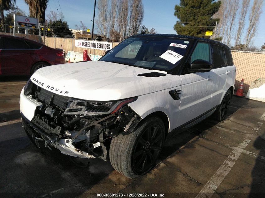 2021 LAND ROVER RANGE ROVER SPORT HSE SILVER EDITION VIN: SALWR2SUXMA786829