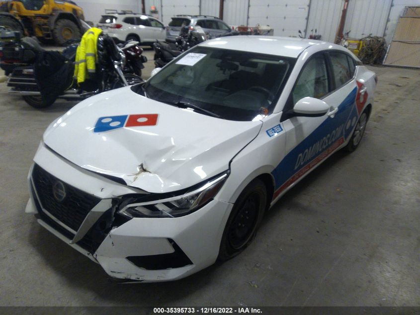 2021 NISSAN SENTRA S VIN: 3N1AB8BV5MY227656