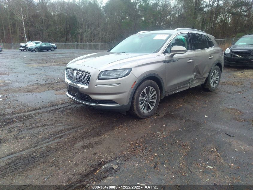 2021 LINCOLN NAUTILUS STANDARD VIN: 2LMPJ6J96MBL18737