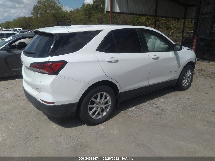 2022 CHEVROLET EQUINOX LS VIN: 3GNAXSEV7NS149982